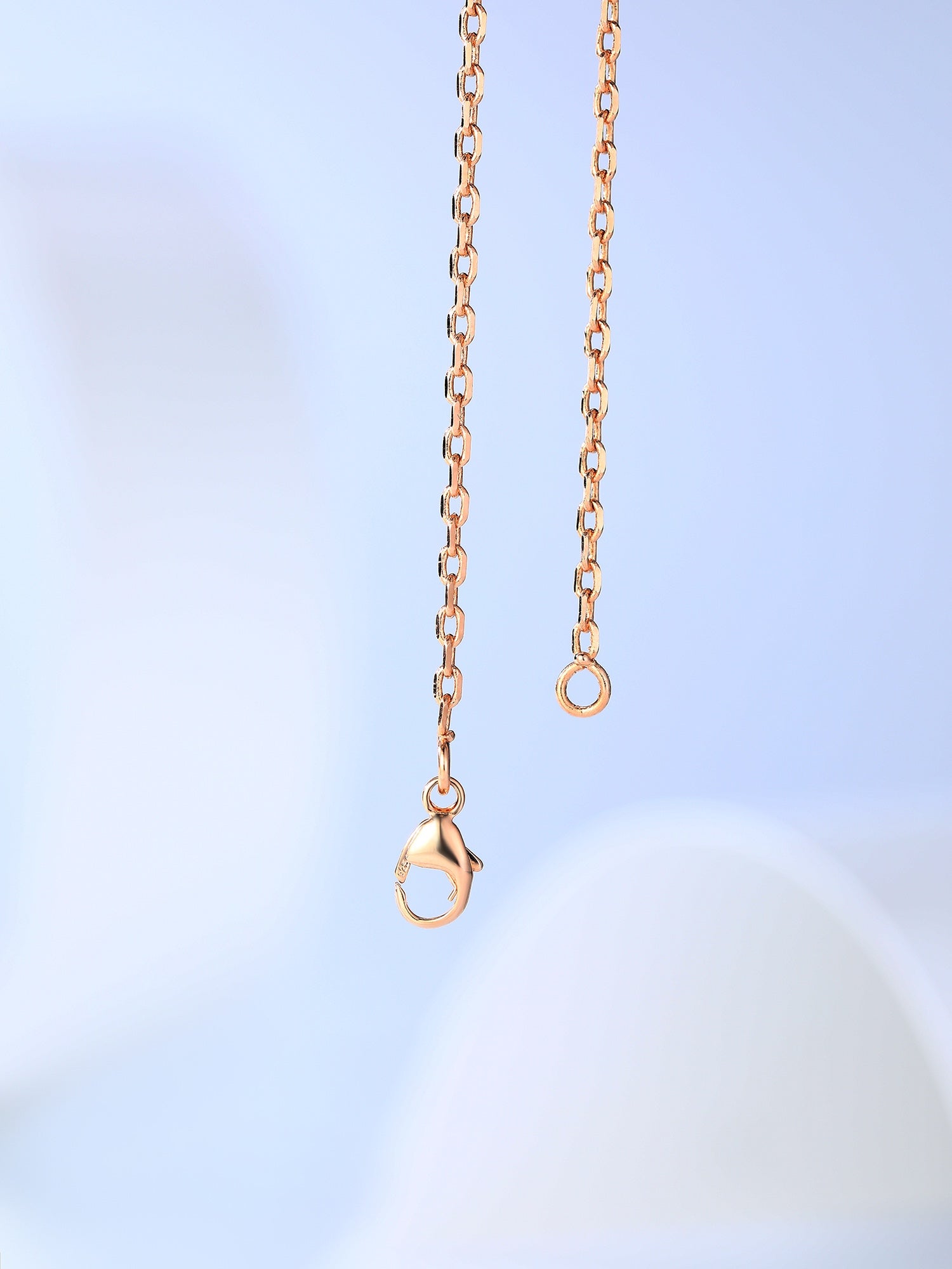 [Demi jewelry]H CAGE PINK GOLD NECKLACE