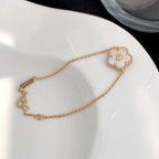 [Demi jewelry]LUCKY SPRING ROSE GOLD MOP BRACELET