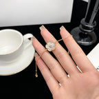 [Demi jewelry]LUCKY SPRING ROSE GOLD MOP BRACELET