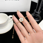 [Demi jewelry]LUCKY SPRING ROSE GOLD MOP BRACELET