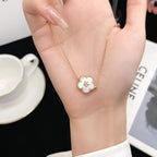 [Demi jewelry]LUCKY SPRING ROSE GOLD MOP BRACELET