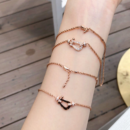 [Mystic]FORCE 10 PINK GOLD DIAMOND NECKLACE
