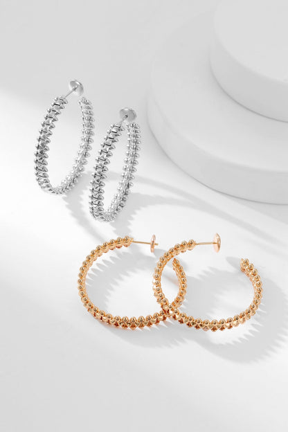 [Mystic]CLASH HOOP EARRINGS