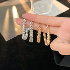 [Demi jewelry]CLASH HOOP EARRINGS