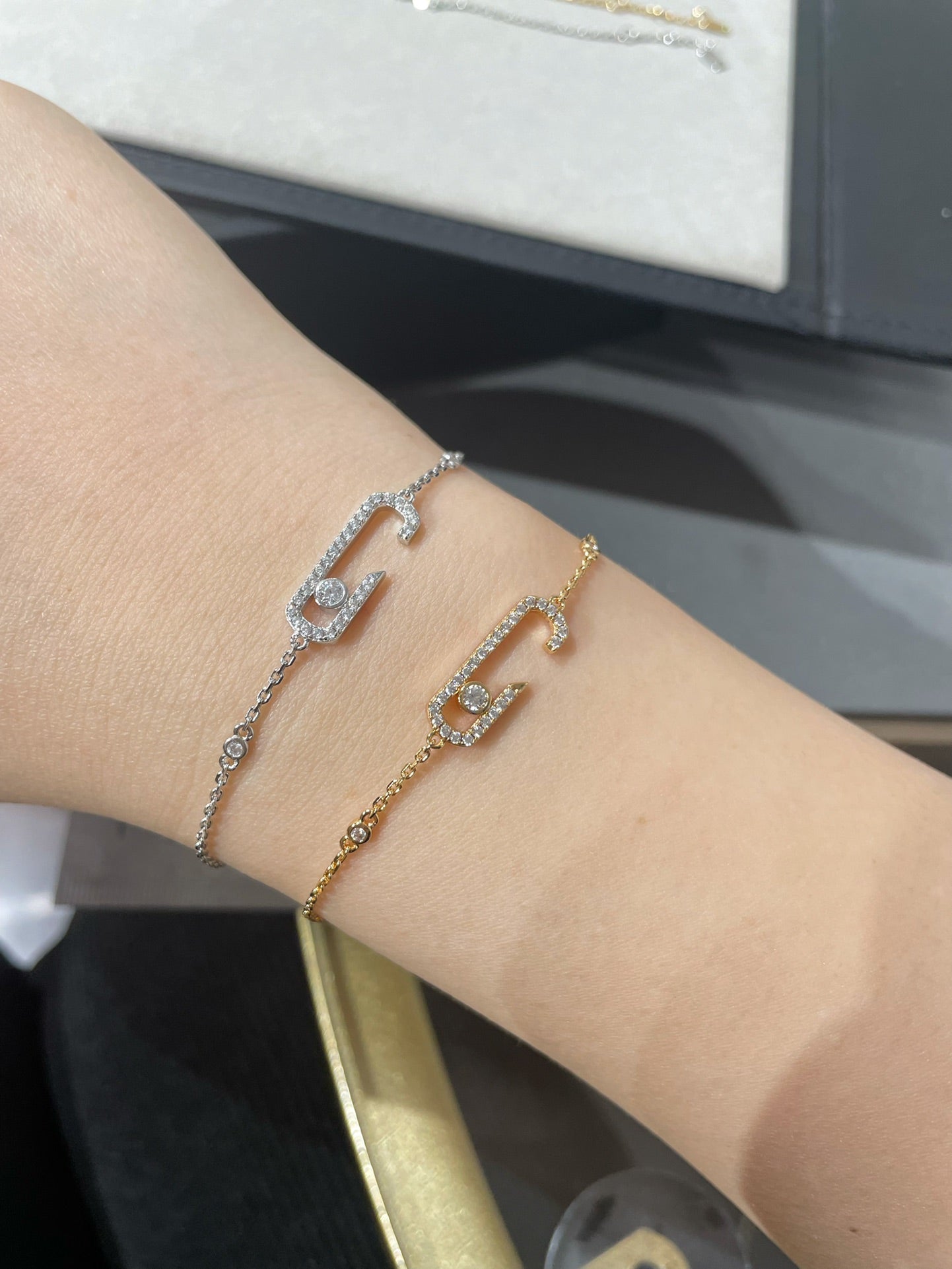 [Mystic ]BABY MOVE DIAMOND BRACELET