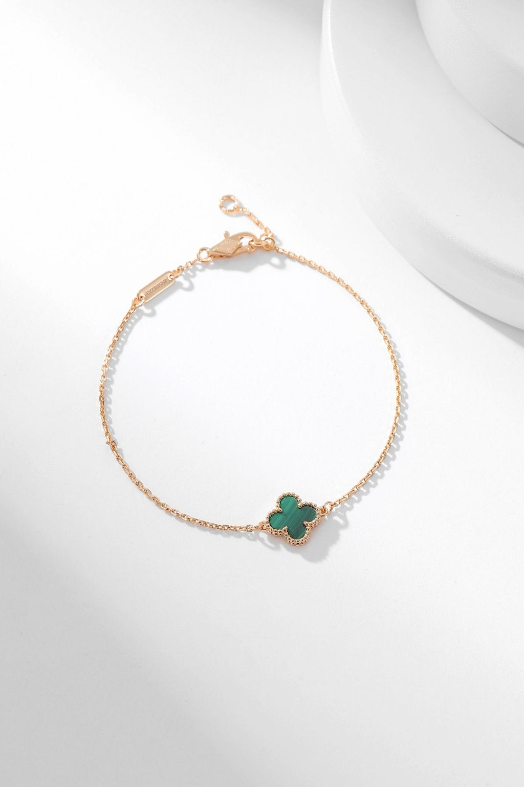 [Demi jewelry]CLOVER BRACELET MALACHITE 1 MOTIF