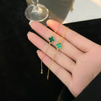 [Demi jewelry]CLOVER BRACELET MALACHITE 1 MOTIF