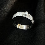 [Demi jewelry]KELLY SILVER DIAMOND RING