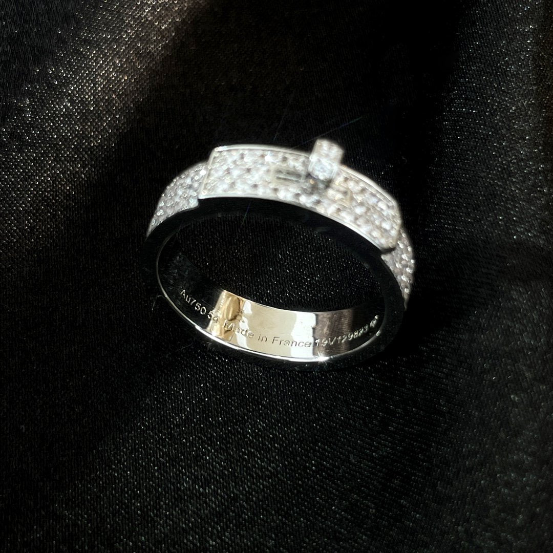 [Demi jewelry]KELLY SILVER DIAMOND RING