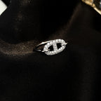 [Demi jewelry]RONDE SMALL SILVER DIAMOND RING