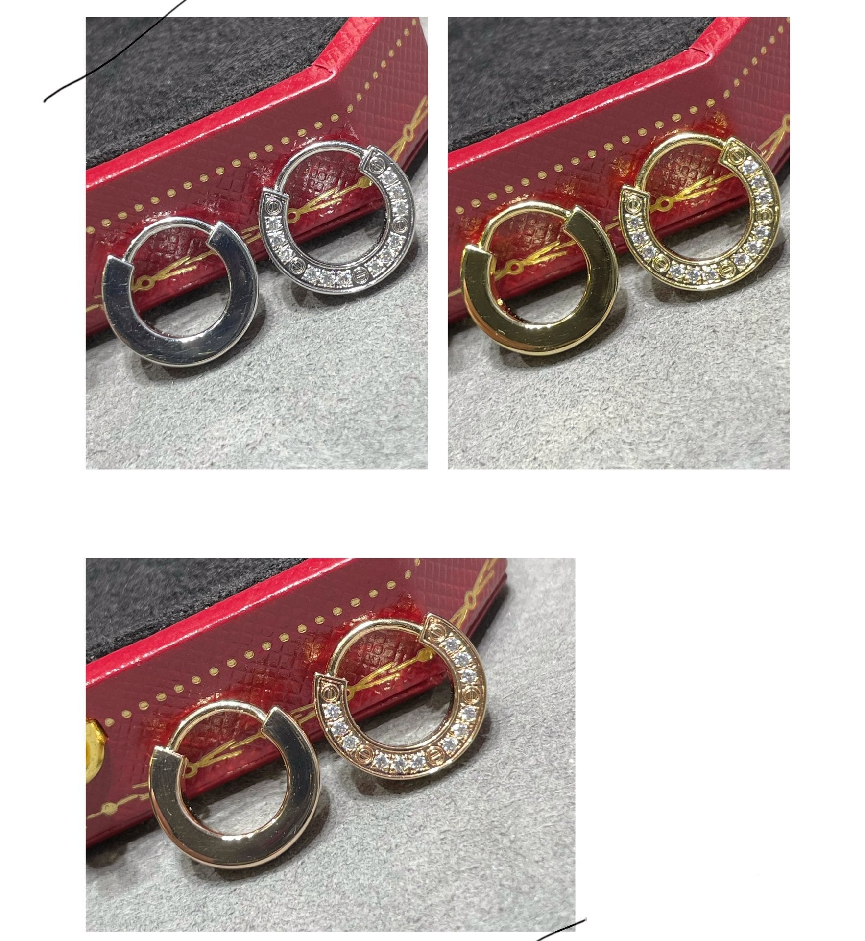 [Demi jewelry]LOVE DIAMOND EARRINGS