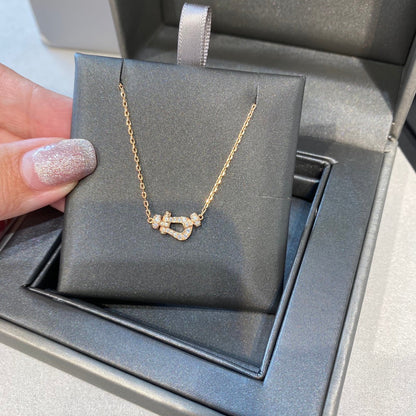 [Mystic]FORCE 10 DIAMOND PINK GOLD NECKLACE MINI MODEL