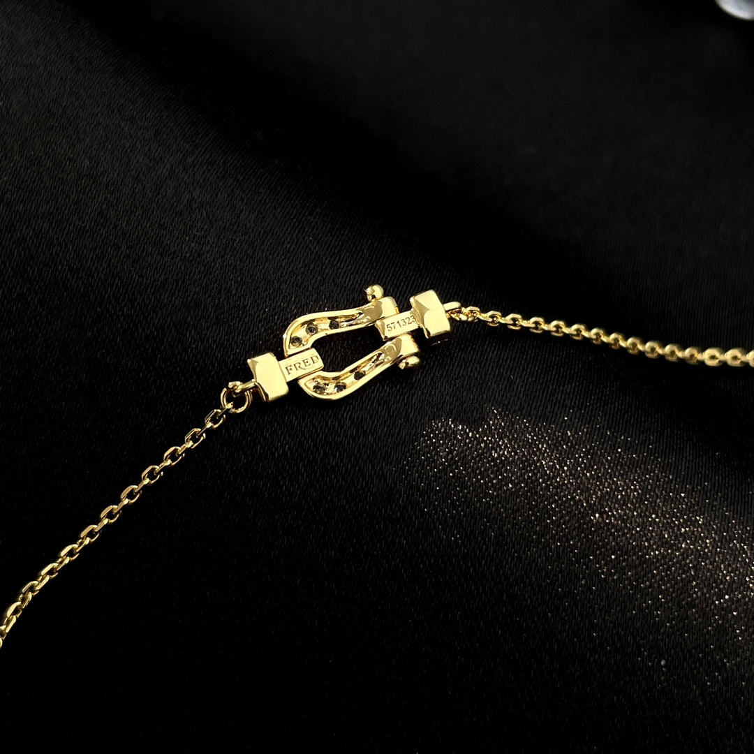 [Mystic]FORCE 10 FULL DIAMOND BUCKLE CHAIN LINK MINI MODEL