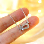 [Demi jewelry]FORCE 10 DIAMOND SILVER NECKLACE MINI MODEL