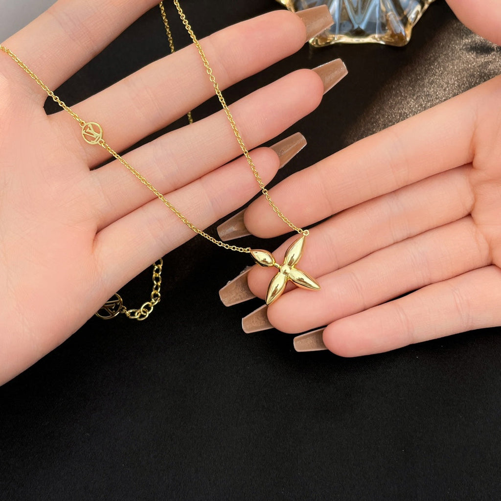 [Demi jewelry]LOUISETTE GOLD NECKLACE