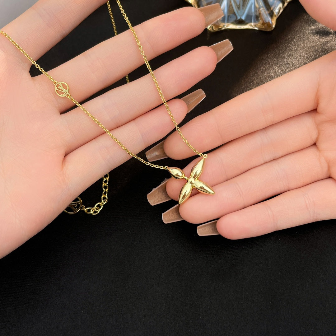 [Demi jewelry]LOUISETTE GOLD NECKLACE