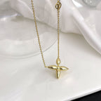 [Demi jewelry]LOUISETTE GOLD NECKLACE