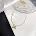 [Demi jewelry]LOUISETTE GOLD NECKLACE