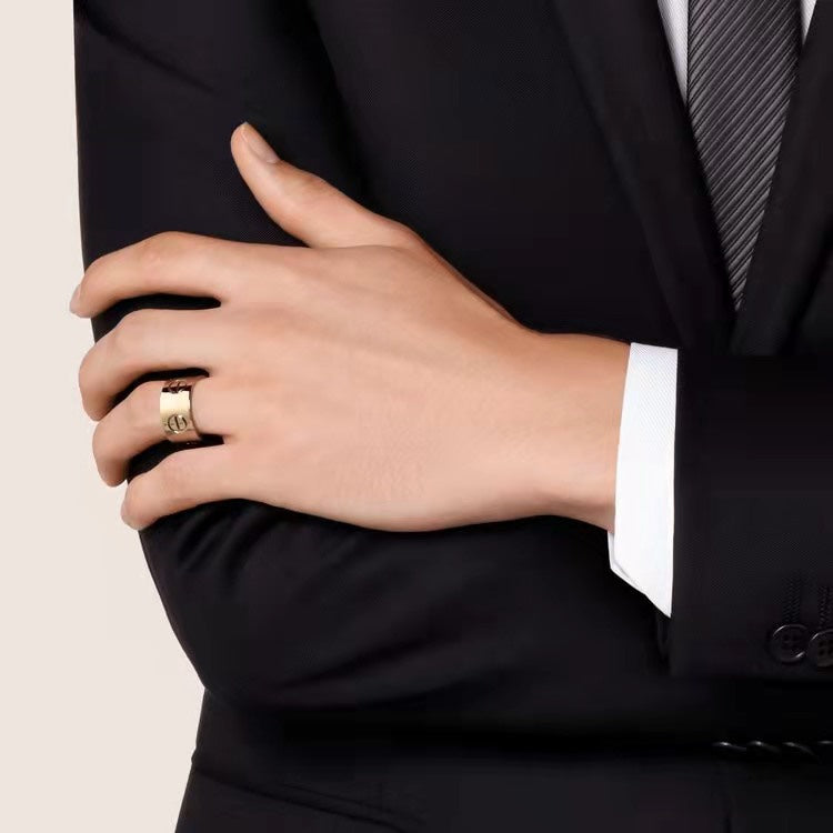 [Mystic]LOVE 11MM LARGE RING