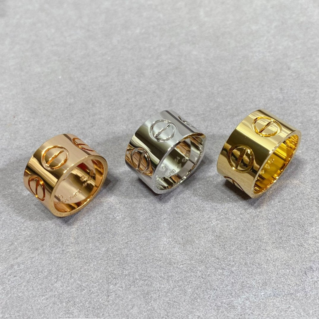 [Demi jewelry]LOVE 11MM LARGE RING