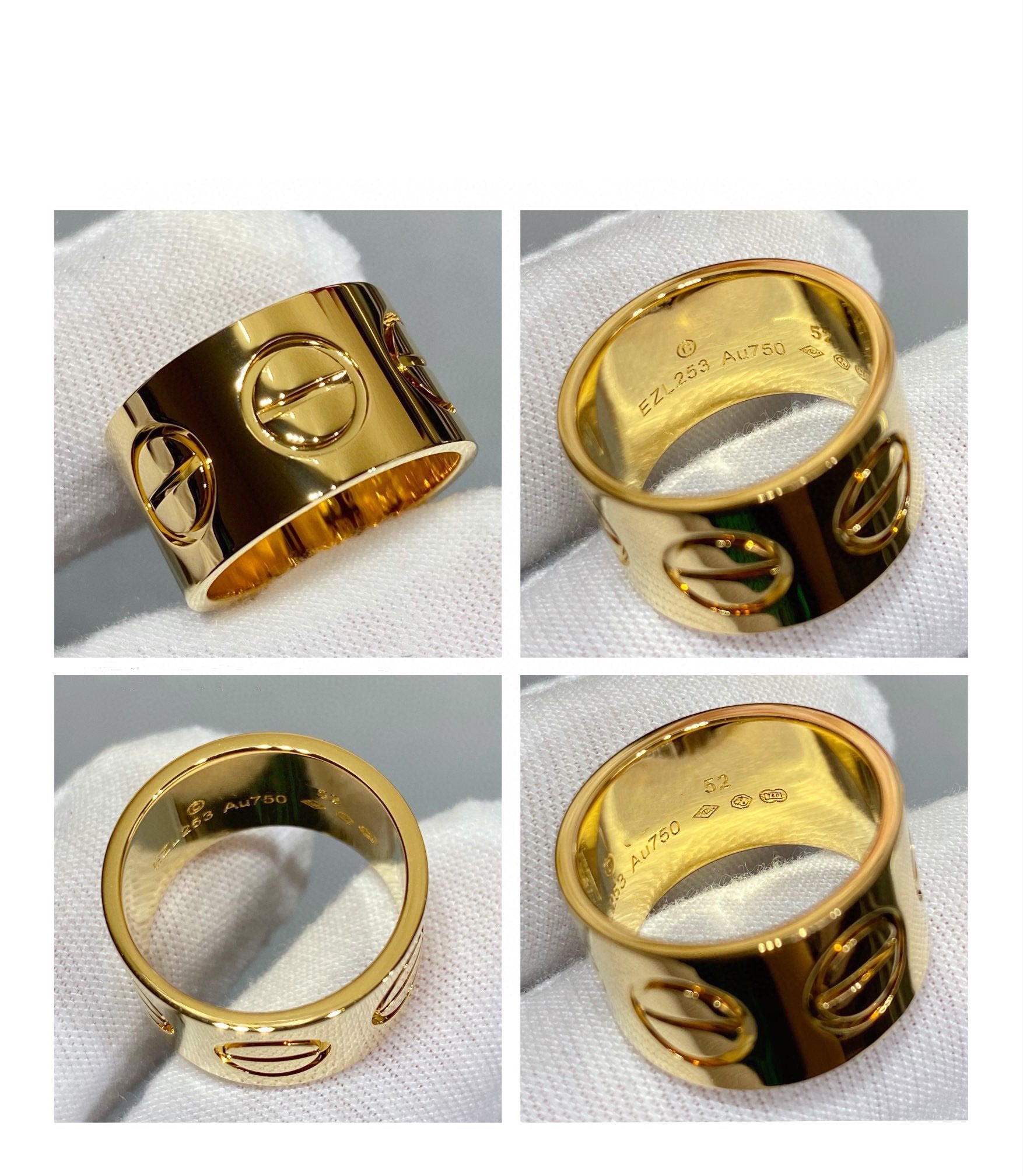[Demi jewelry]LOVE 11MM LARGE RING