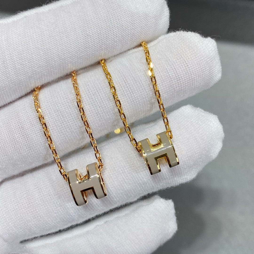 [Mystic]MINI POP H NECKLACE