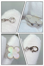 [Demi jewelry]CLOVER 5 MOTIF WHITE MOP SILVER BRACELET