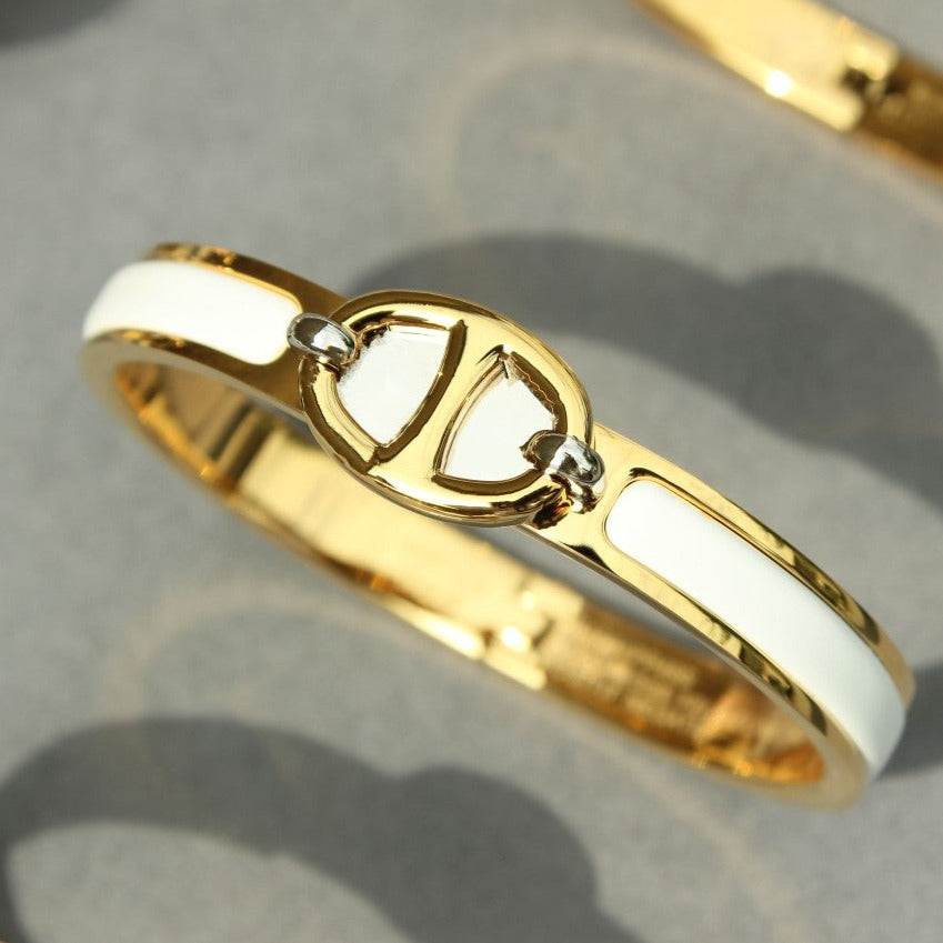[Demi jewelry]CLIC CHAINE GOLD BRACELET