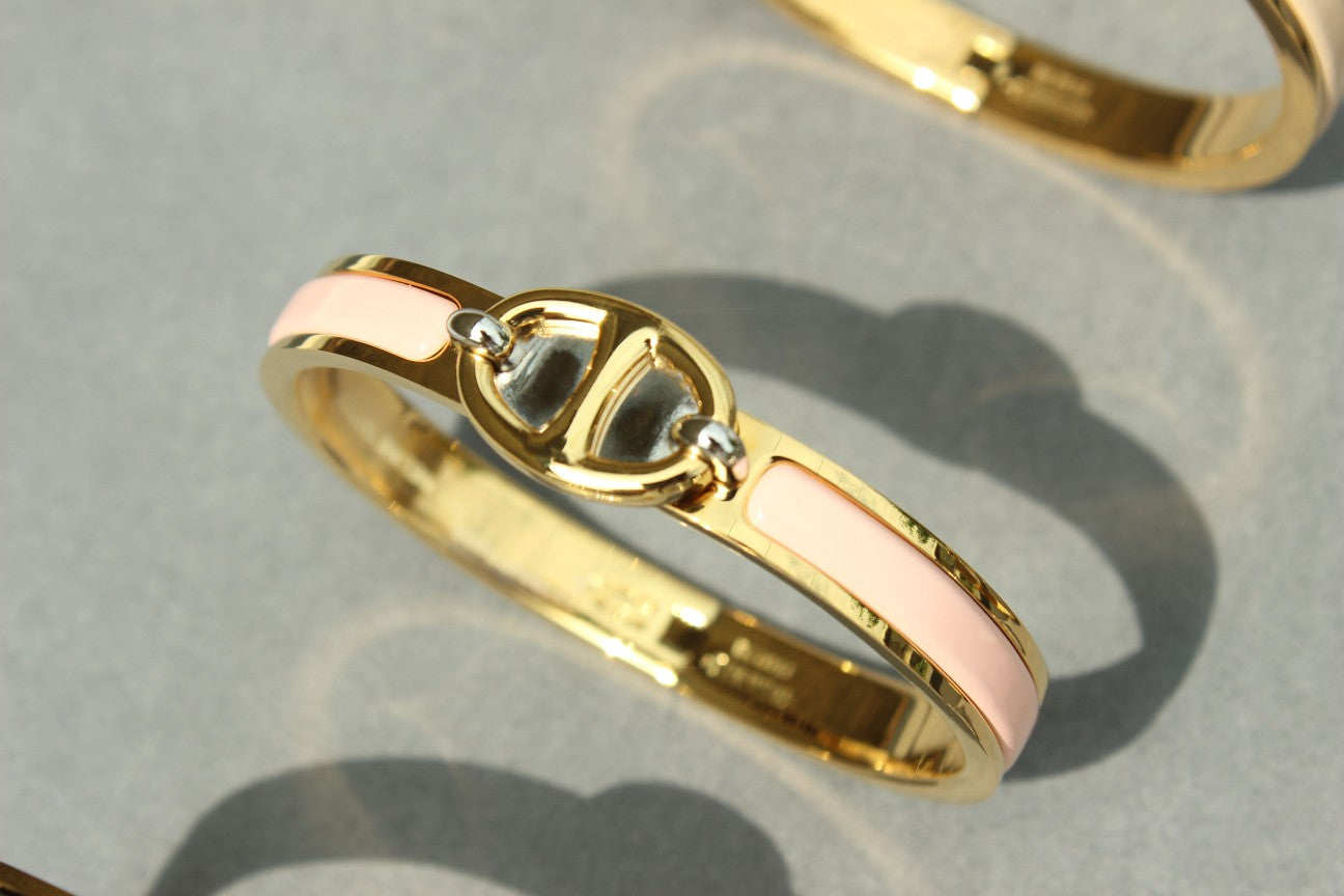 [Demi jewelry]CLIC CHAINE GOLD BRACELET