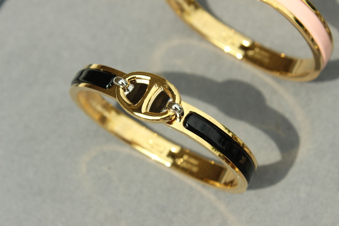 [Demi jewelry]CLIC CHAINE GOLD BRACELET