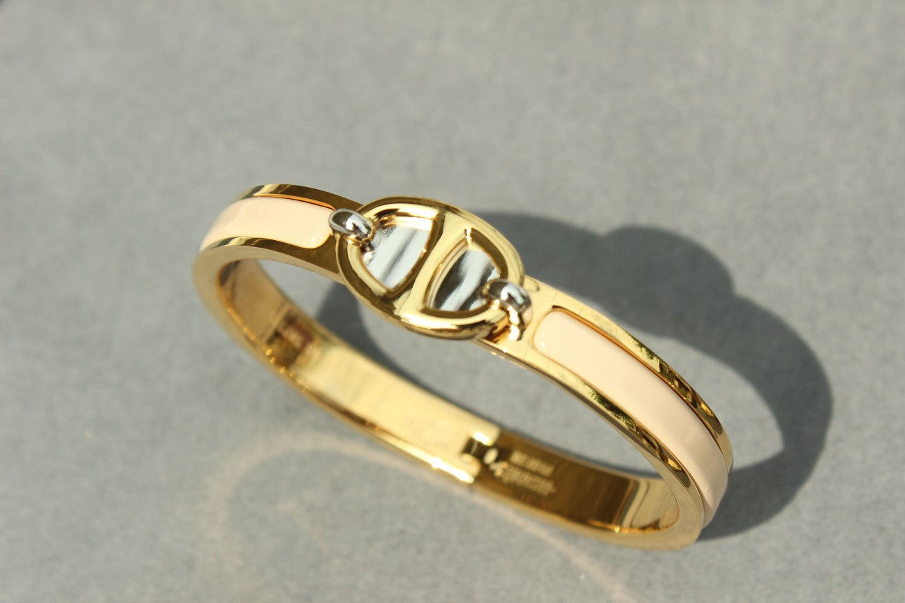 [Demi jewelry]CLIC CHAINE GOLD BRACELET