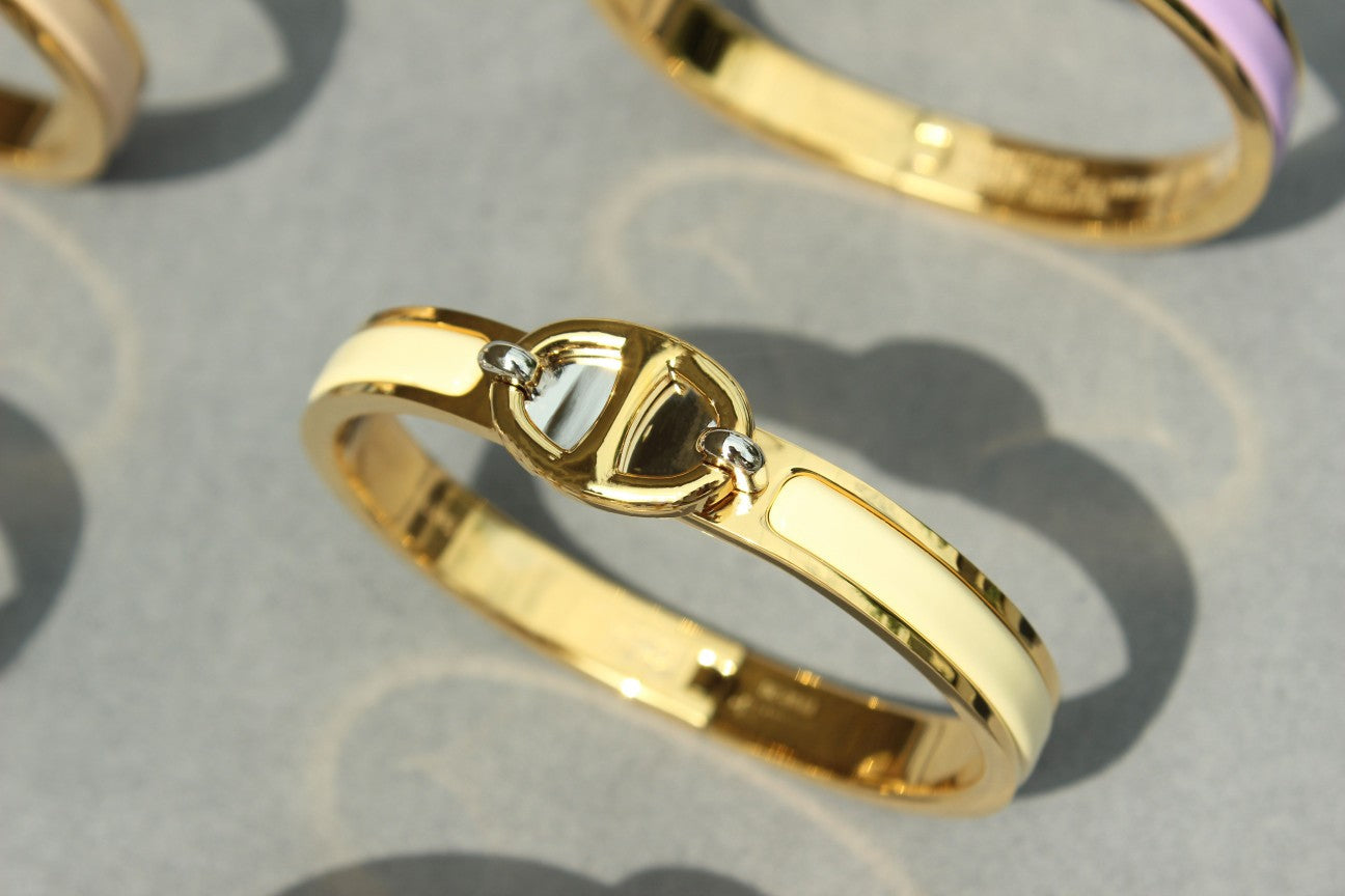 [Demi jewelry]CLIC CHAINE GOLD BRACELET