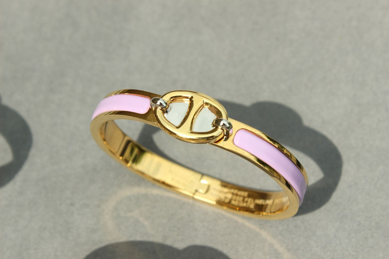 [Demi jewelry]CLIC CHAINE GOLD BRACELET