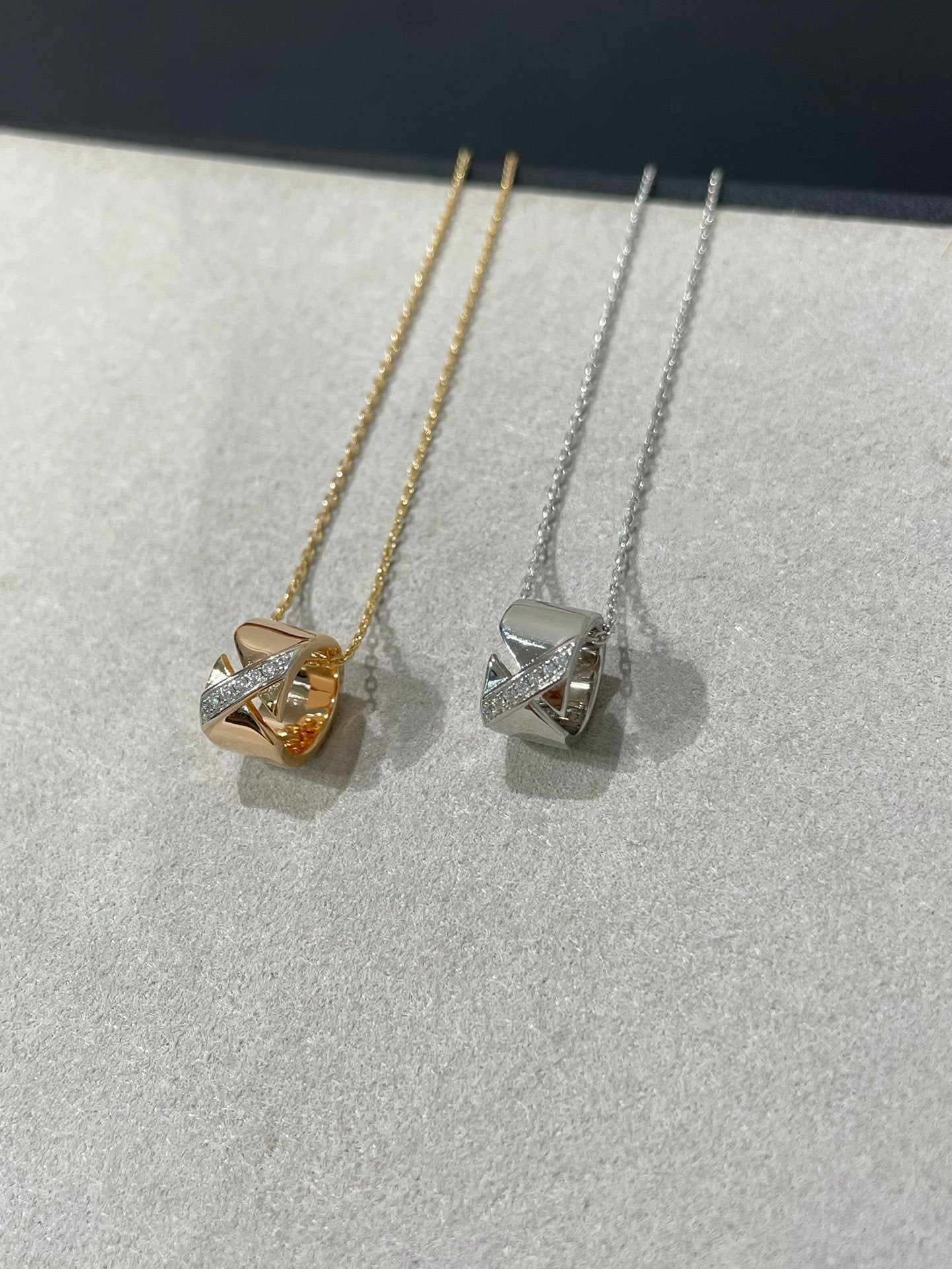 [Mystic]LIENS EVIDENCE DIAMOND NECKLACE