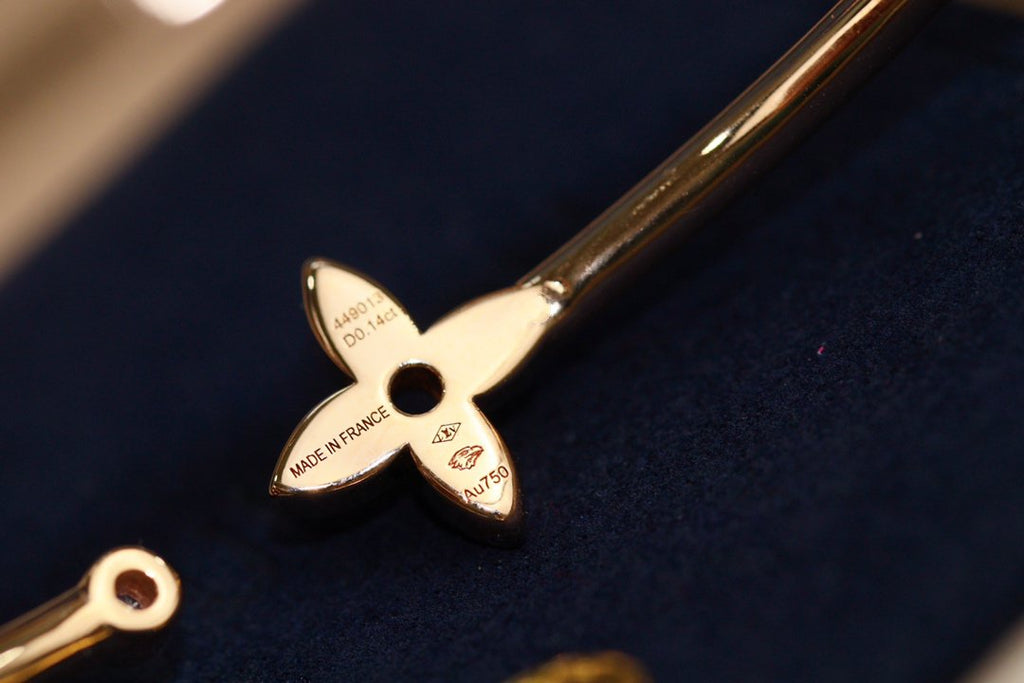 [Demi jewelry]IDYLLE PINK GOLD OPEN BRACELET DIAMOND PAVED