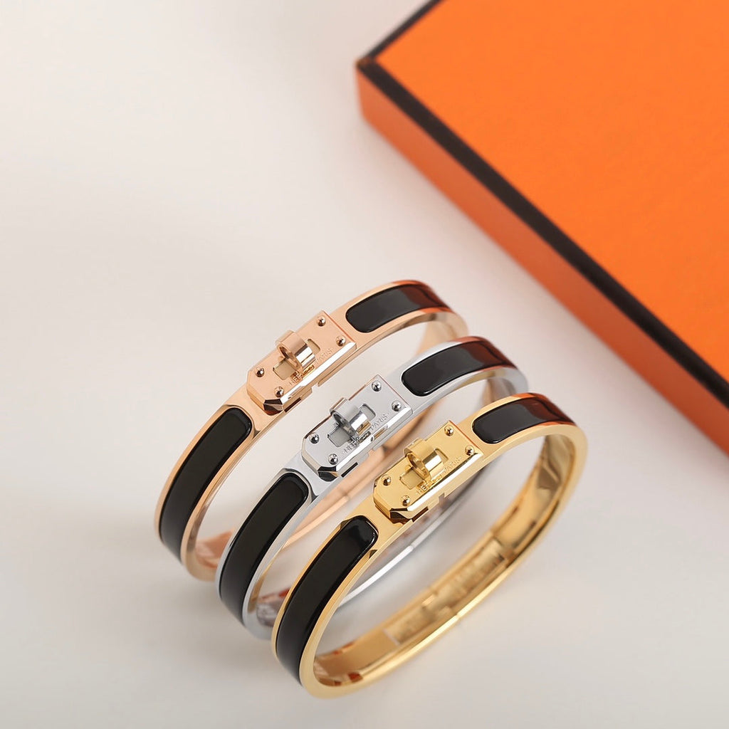 [Demi jewelry]HM KELLY BLACK BRACELET