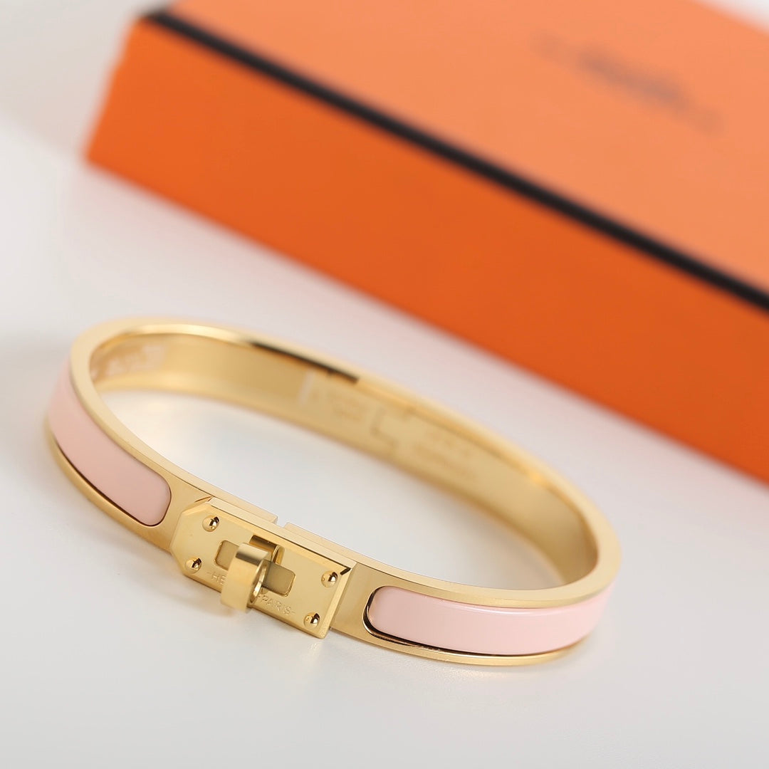 [Demi jewelry]HM KELLY LIGHT PINK BRACELET