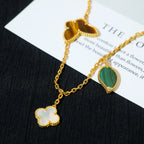 [Demi jewelry]LUCKY SPRING 5 MOTIF GOLD BRACELET
