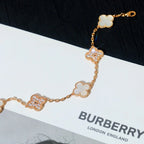 [Demi jewelry]CLOVER WHITE PEARL MOP 5 MOTIF BRACELET COLLECTION