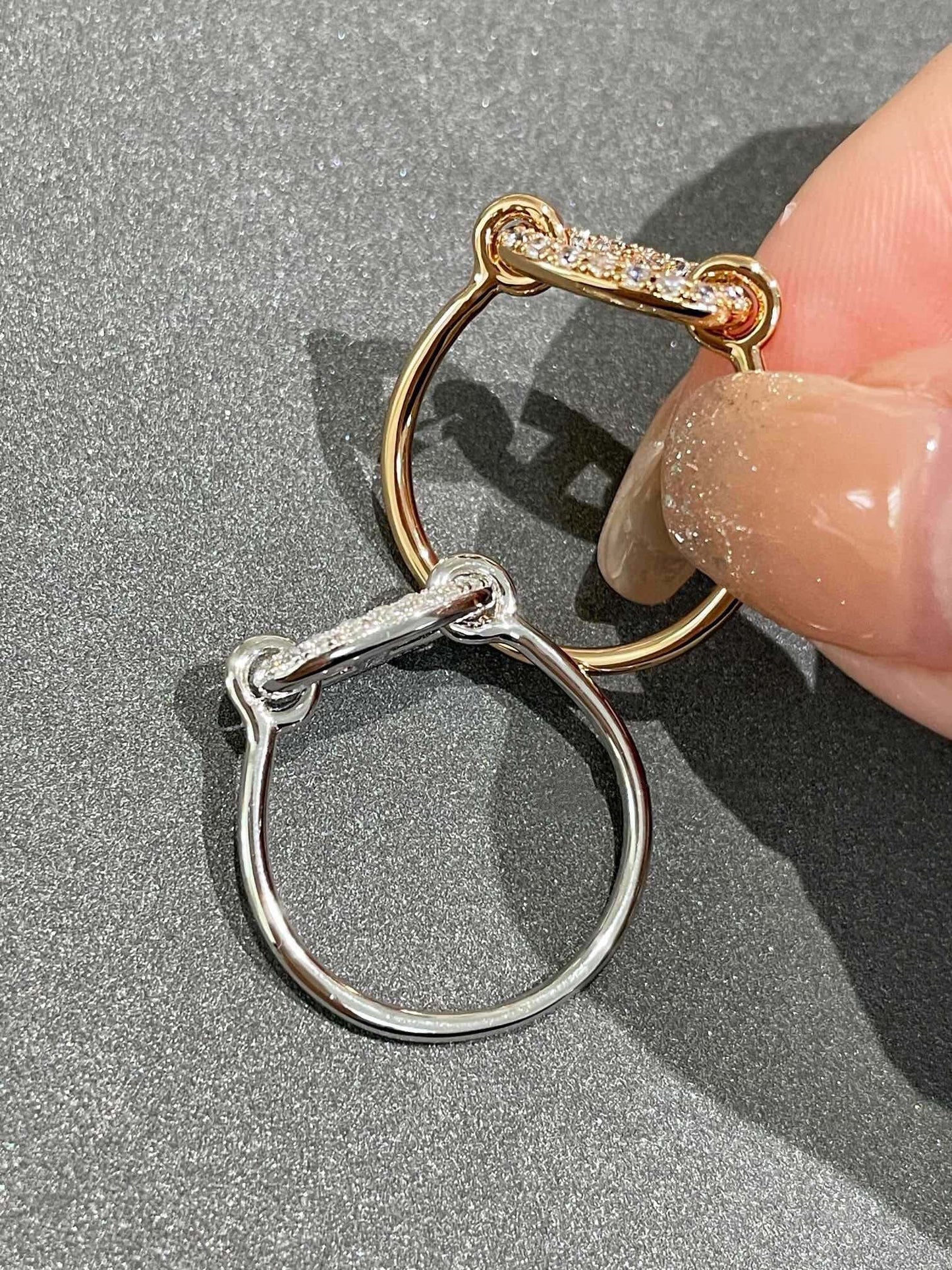 [Mystic]RONDE SMALL DIAMOND RING