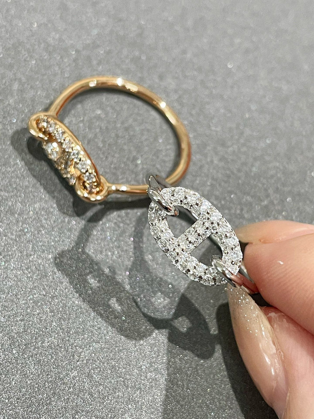 [Demi jewelry]RONDE SMALL DIAMOND RING