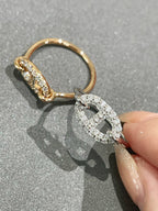 [Demi jewelry]RONDE SMALL DIAMOND RING