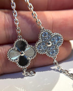 [Demi jewelry] CLOVER 5 MOTIF LASER BRACELET COLLECTION-new