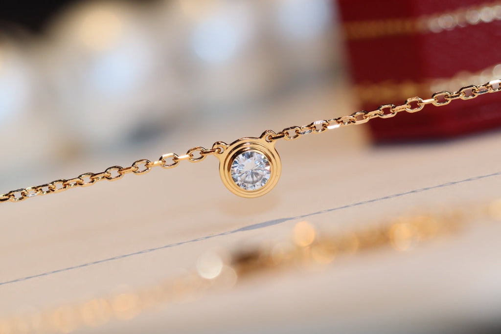 [Demi jewelry]DAMOUR DIAMOND NECKLACE