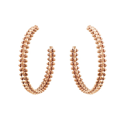 [Mystic]CLASH LARGE HOOP EARRINGS