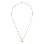[Demi jewelry]BUTTERFLY MOP DIAMOND NECKLACE
