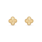 [Demi jewelry]CLOVER MINI 9.5MM LASER EARRINGS