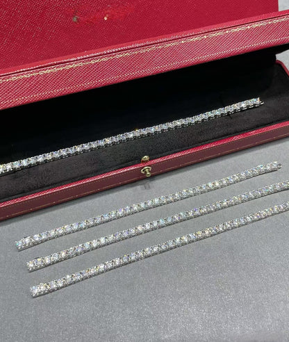 [Mystic]TENNIS BRACELET WITH FULL DIAMOND SETTING