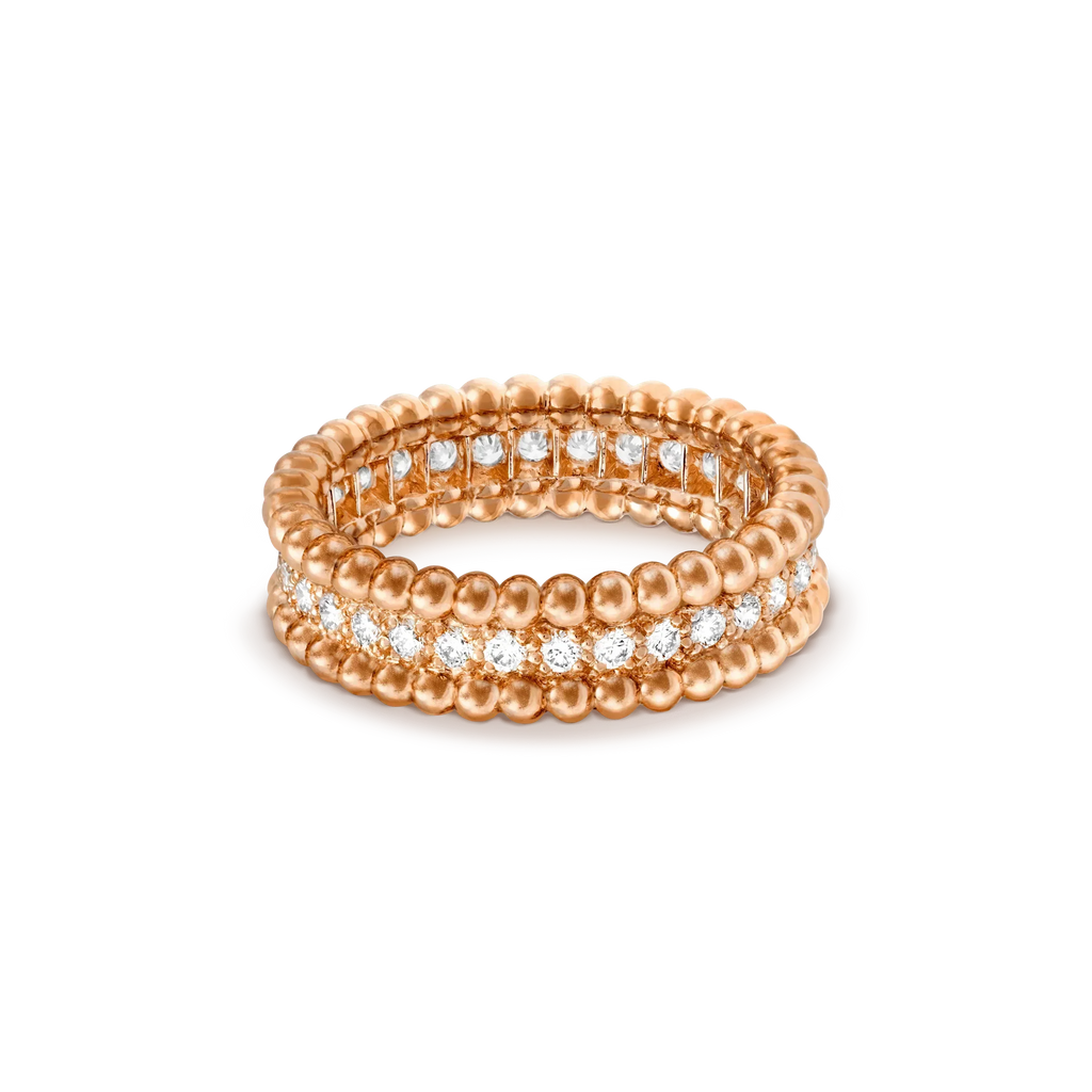 [Demi jewelry]PERLEE DIAMOND ROSE GOLD RING