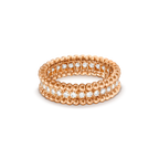 [Demi jewelry]PERLEE DIAMOND ROSE GOLD RING